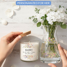 Load image into Gallery viewer, Personalised Mother’s Day Candle & Vase Gift Set