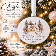 Load image into Gallery viewer, First Christmas in Our New Home 2026 Christmas Decoration
