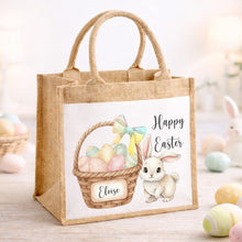 Load image into Gallery viewer, Personalised Easter Bunny Tote Bag