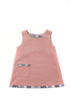 Load image into Gallery viewer, Pink, Grey & Blue Fairy Dress