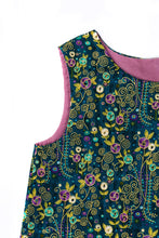 Load image into Gallery viewer, Lilac & Green Flower Dress