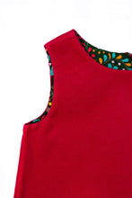 Load image into Gallery viewer, Red & Green Jungle Dress