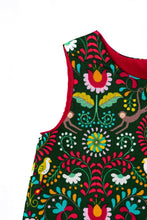 Load image into Gallery viewer, Red & Green Jungle Dress