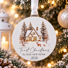Load image into Gallery viewer, First Christmas in Our New Home 2026 Christmas Decoration
