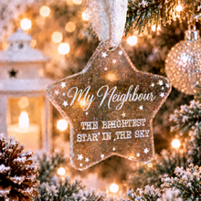 Load image into Gallery viewer, Personalised “Brightest Star in the Sky” Bauble
