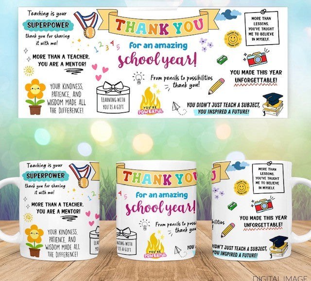 Thank You for an Amazing School Year Mug
