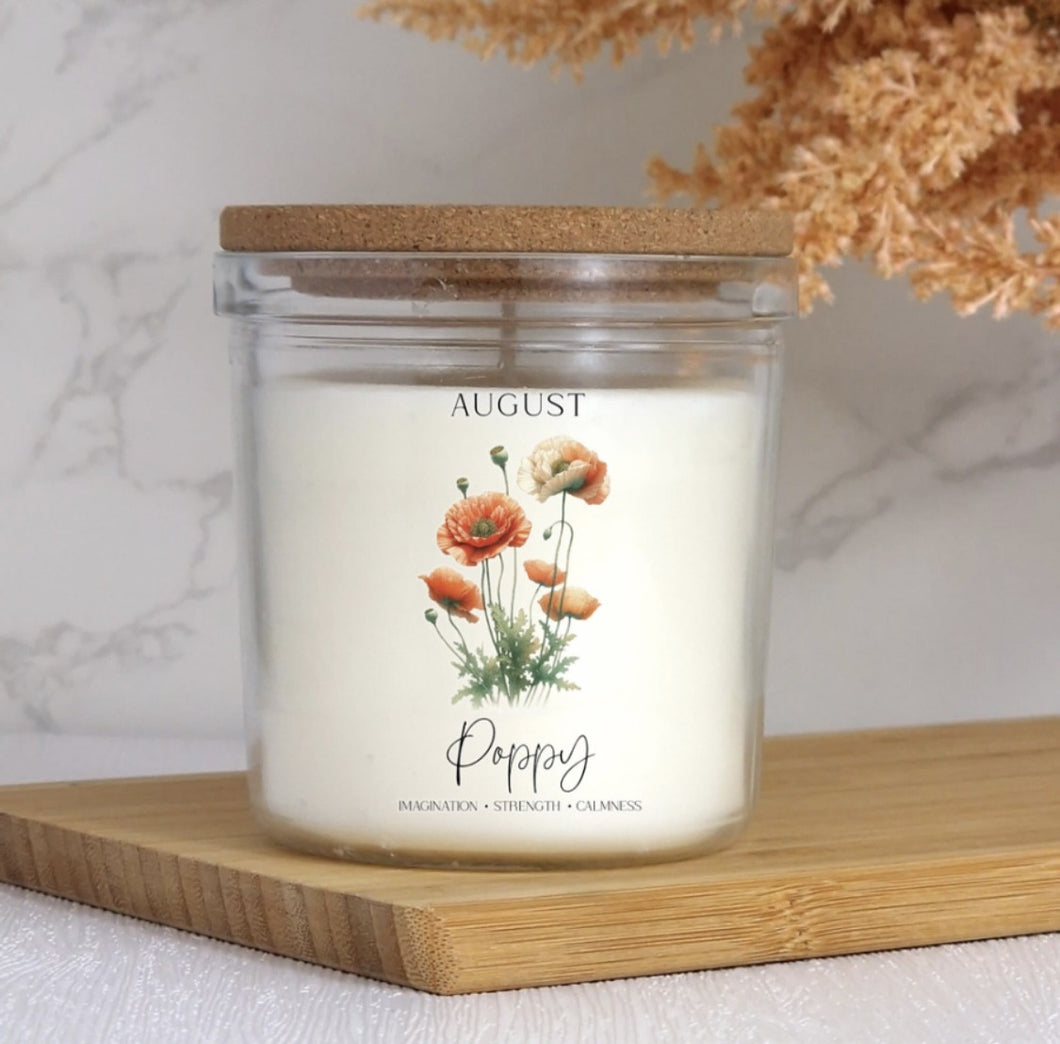 Birth Flower: August & Poppy